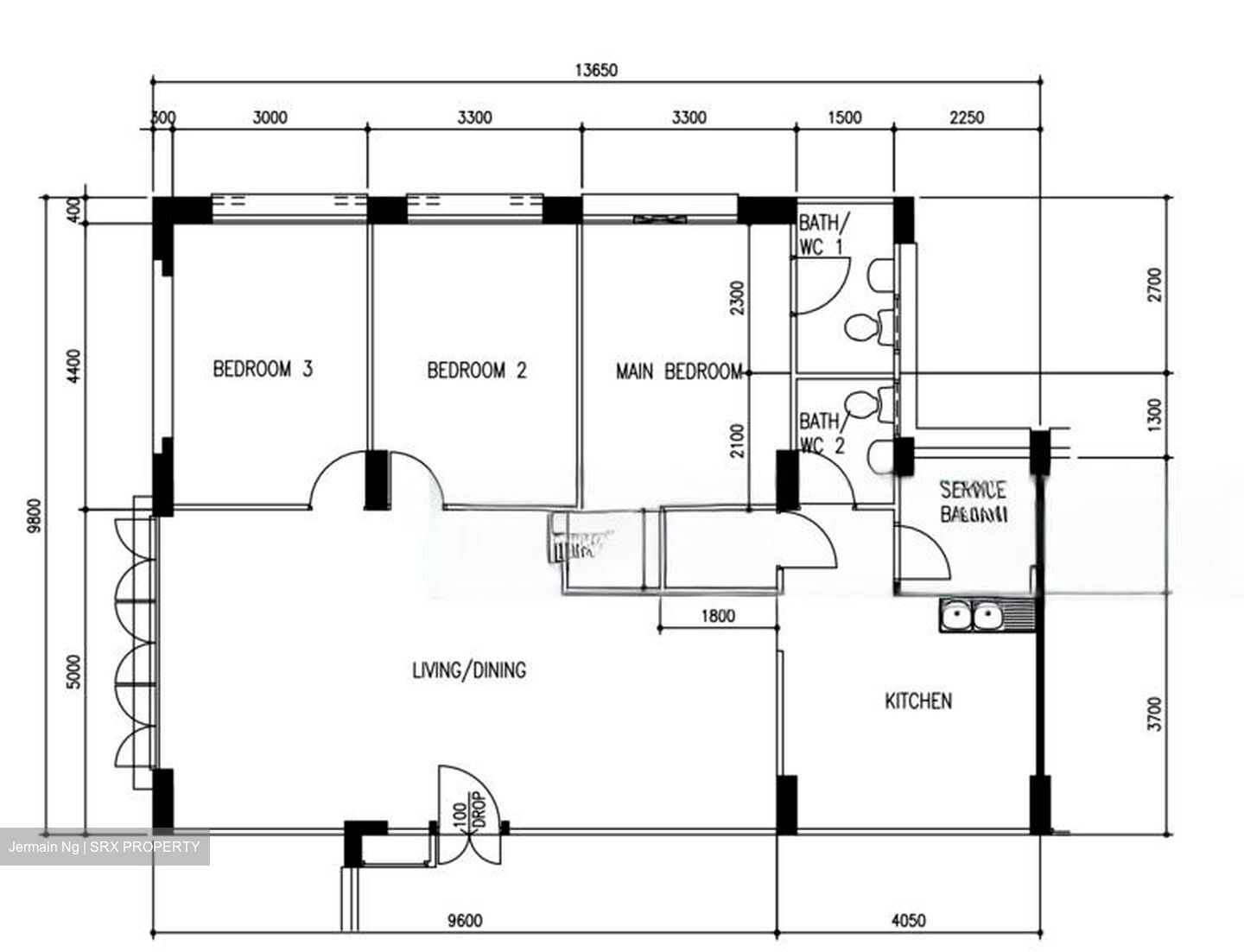Blk 360 Tampines Street 34 (Tampines), HDB 5 Rooms #453380031